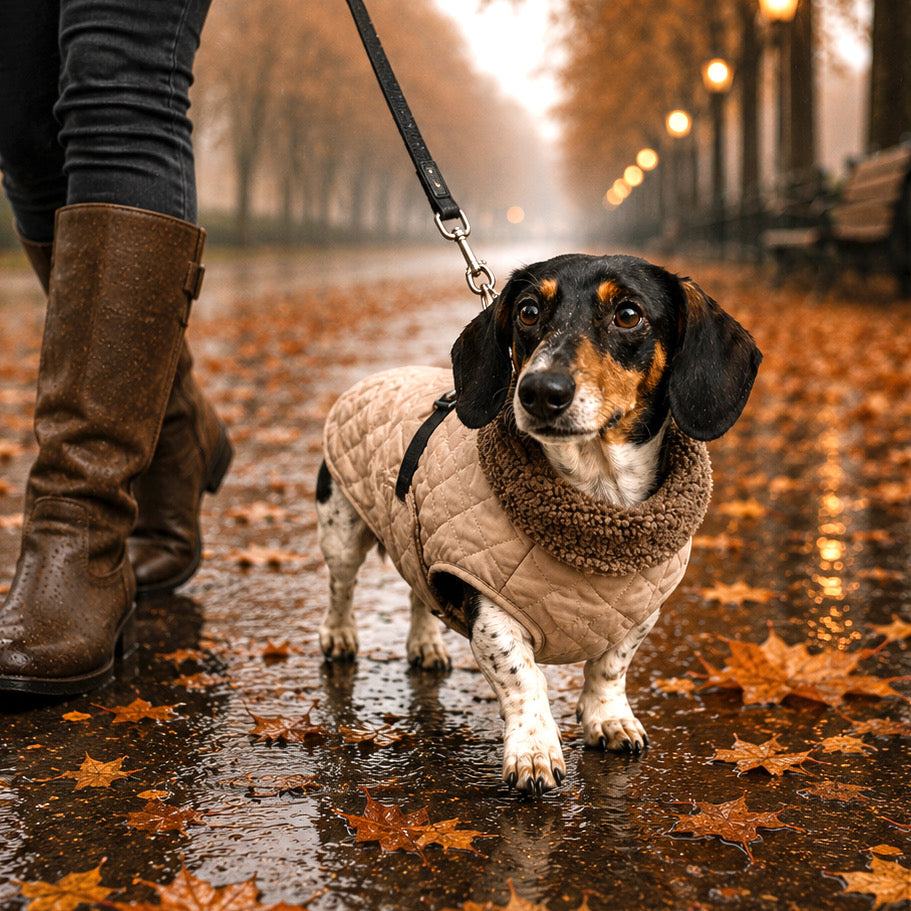 The Snuggy - Water shower proof Dachshund jacket
