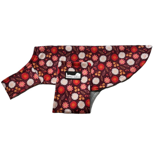 Dachys Jackies - Water resistant Dog jacket - Cherry Blossom