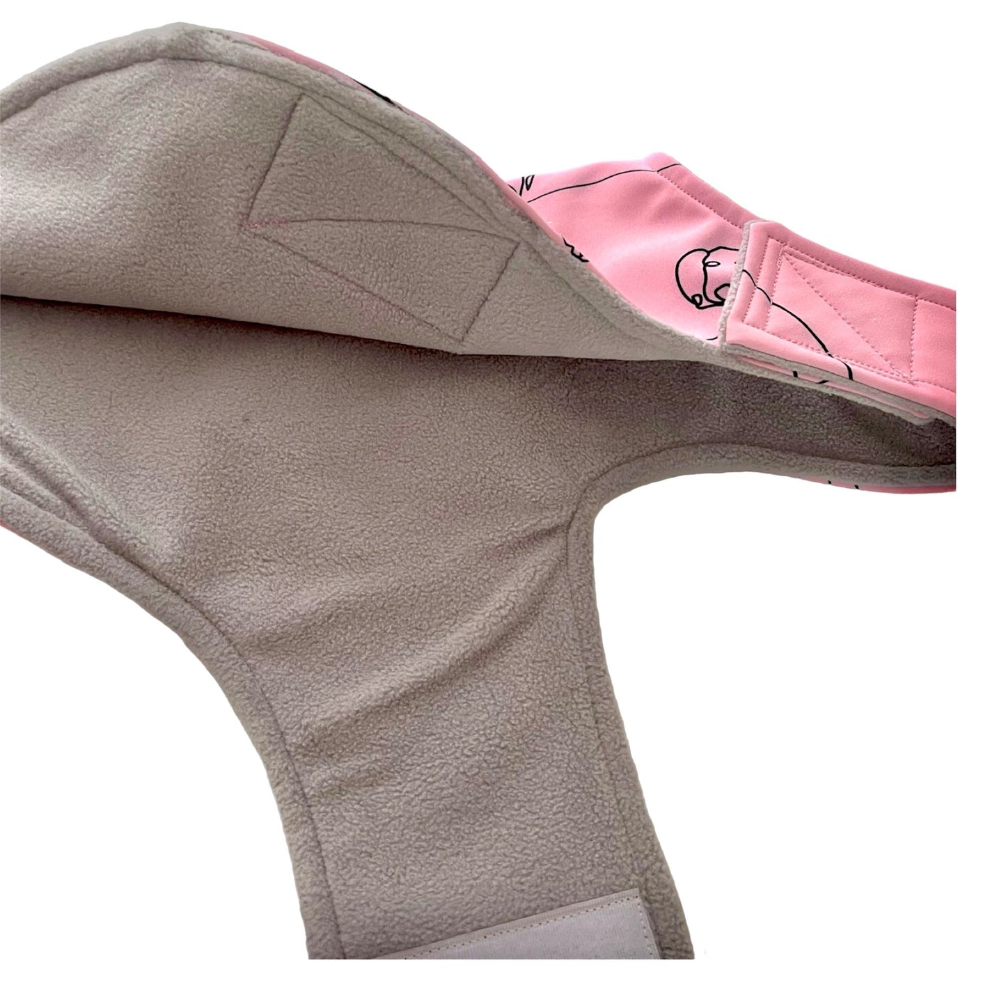 Dachys Jackies - Water resistant Dog jacket - Happy Dachy Pink